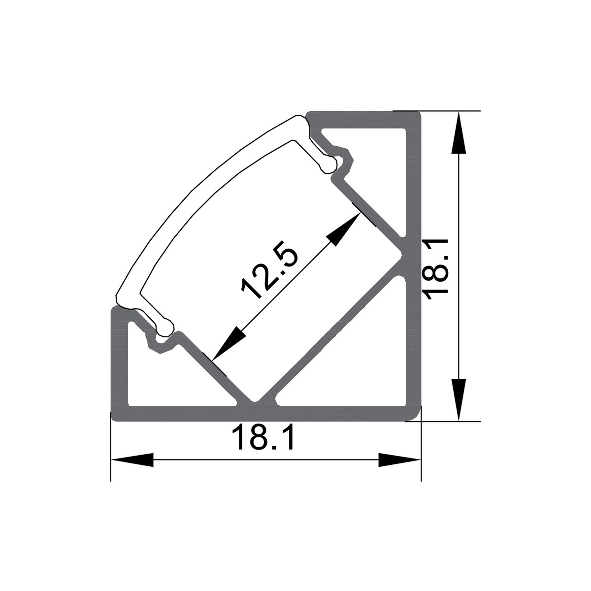 18.1*18.1mm - 1818