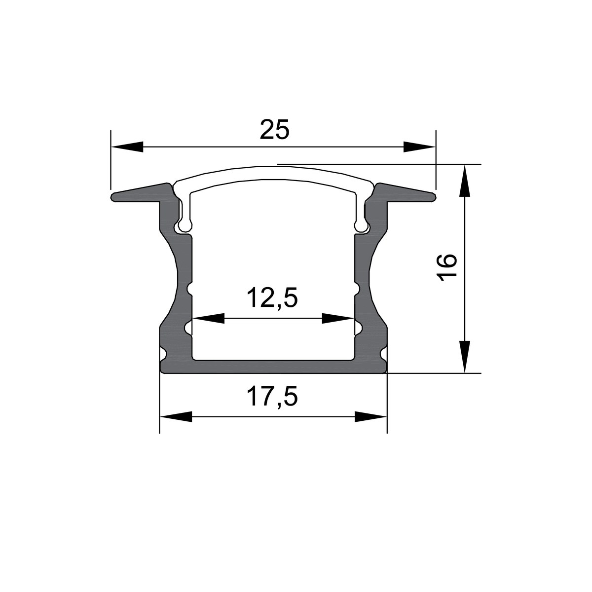17.5*16mm - 1816B