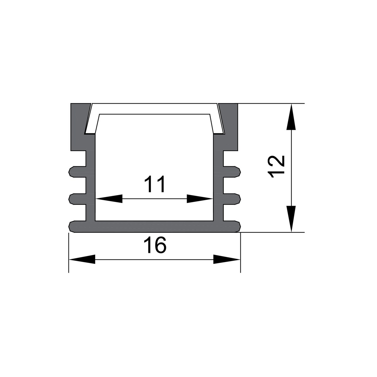 16*12mm - 1612