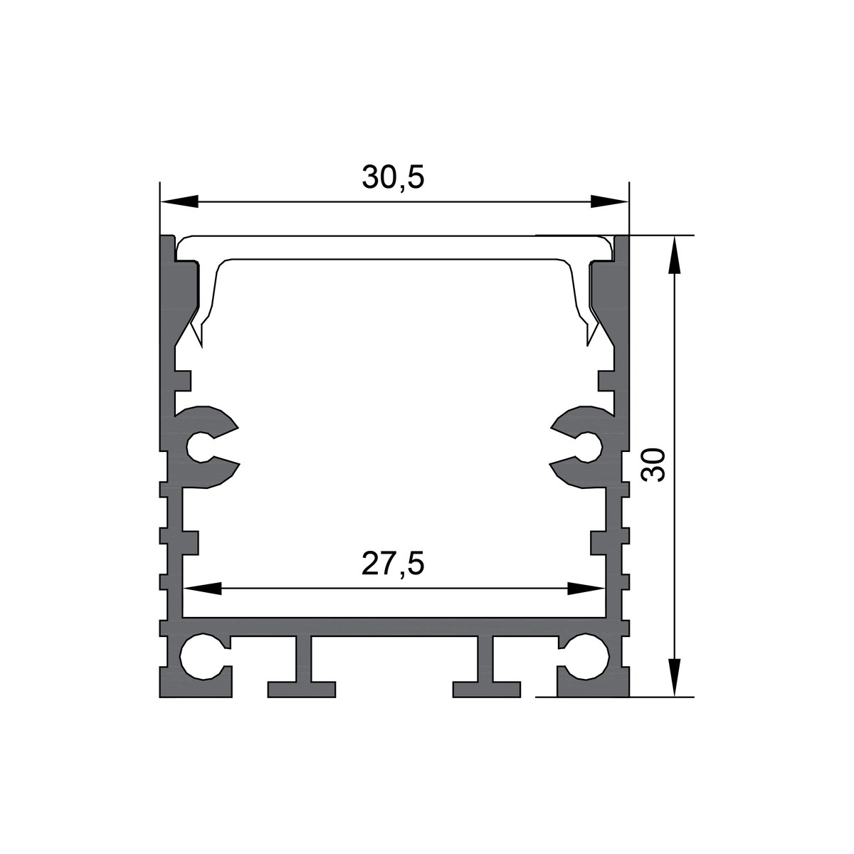 30*30.5mm - 3030A