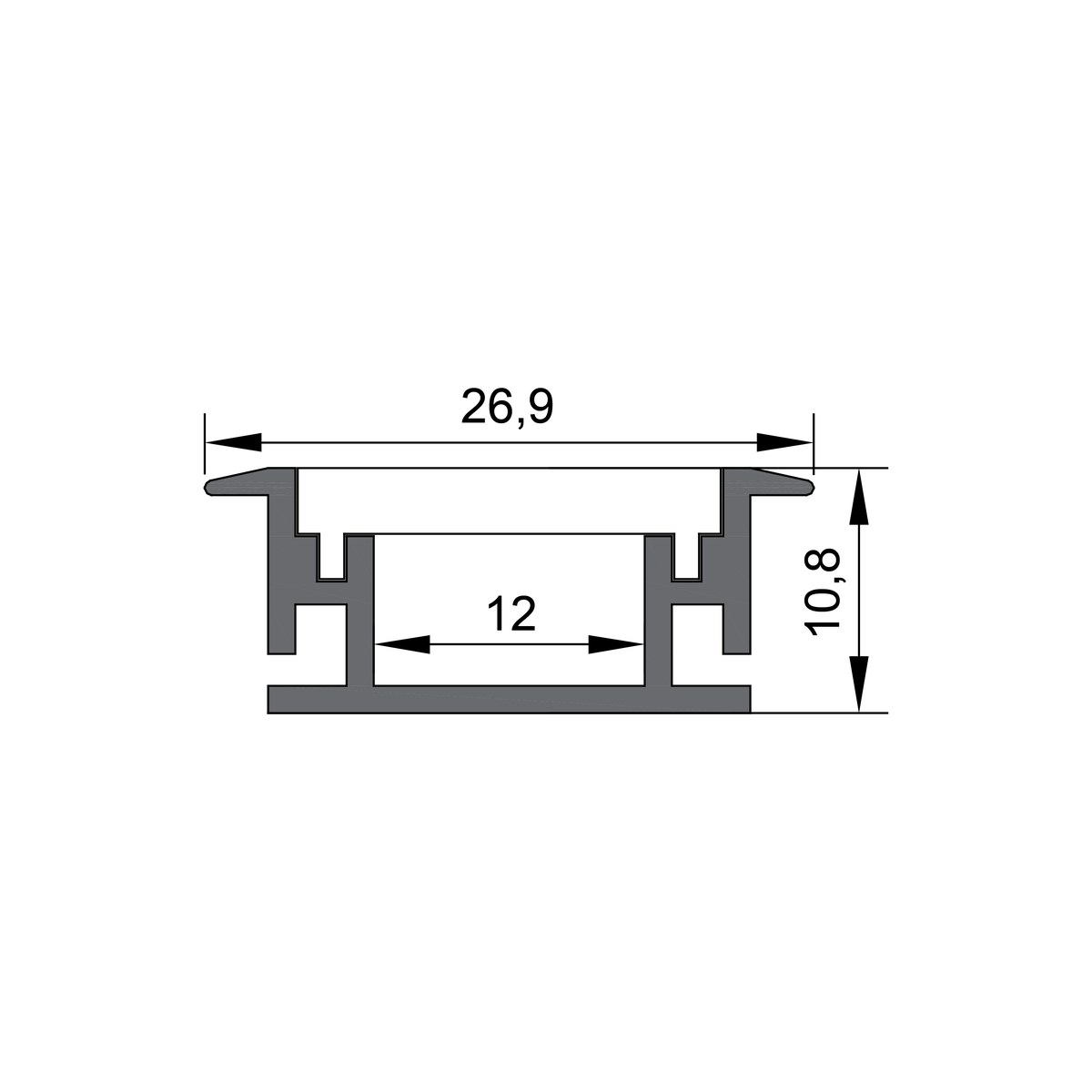 26.9*10.8mm - 2711