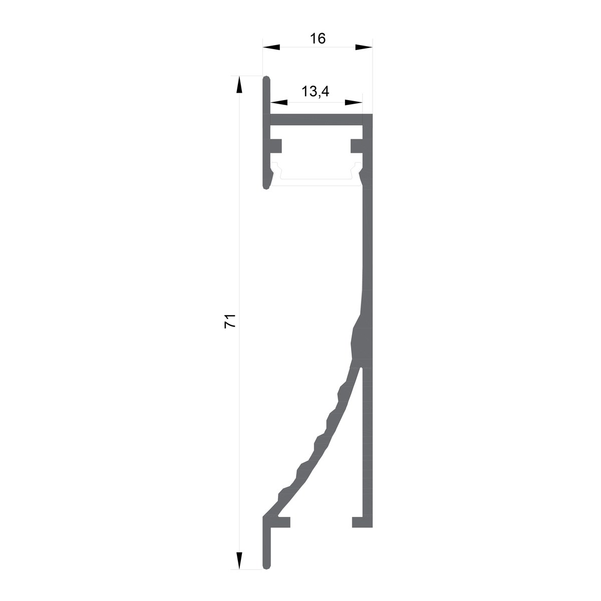 16*71mm - 1671