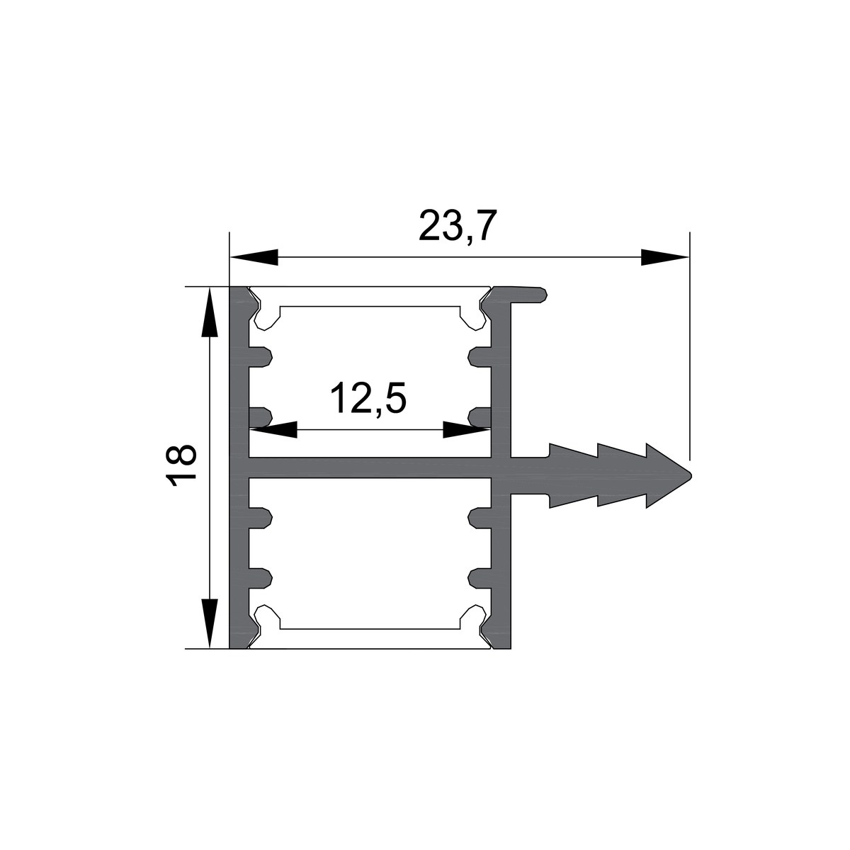 23.7*18mm - 2418