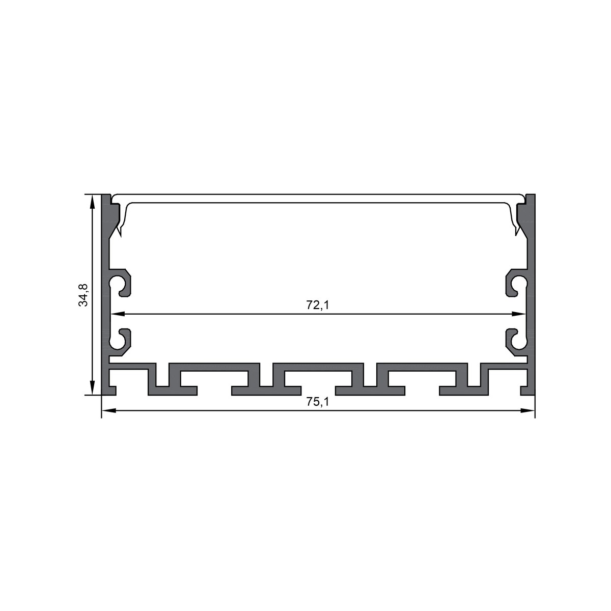 75.1*34.8mm - 7535B